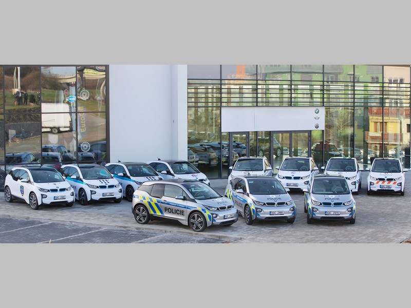 BMW i3 v policejních službách